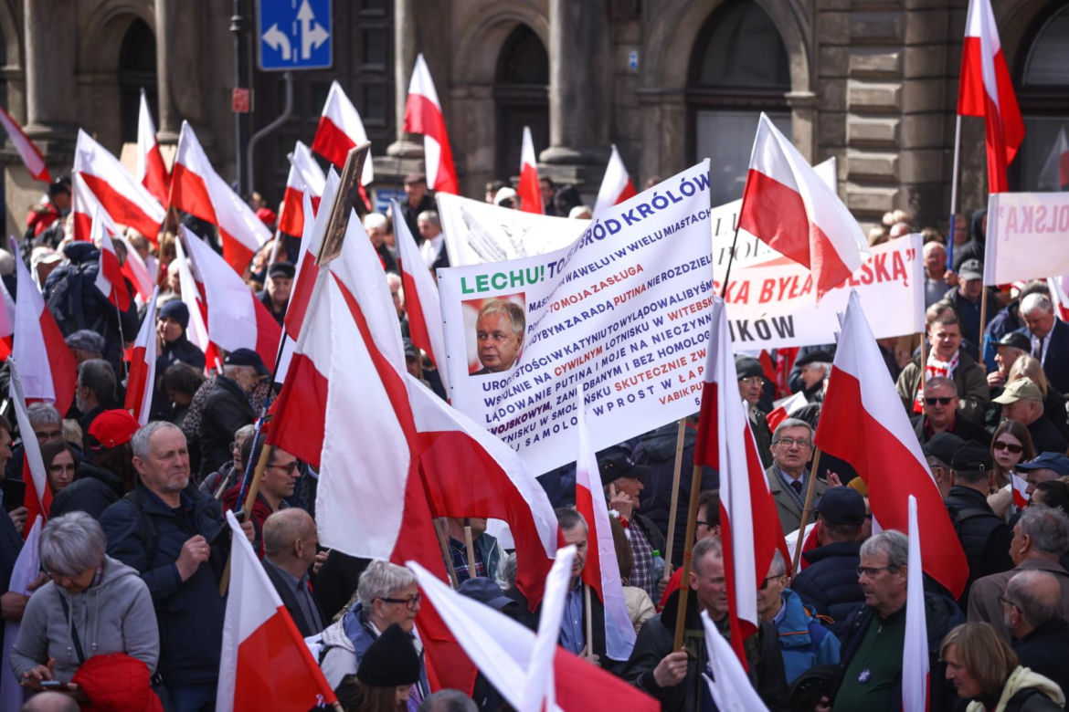   Wielki marsz w Warszawie 12.04.2025
