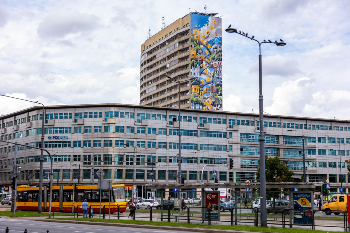Murale w Warszawie