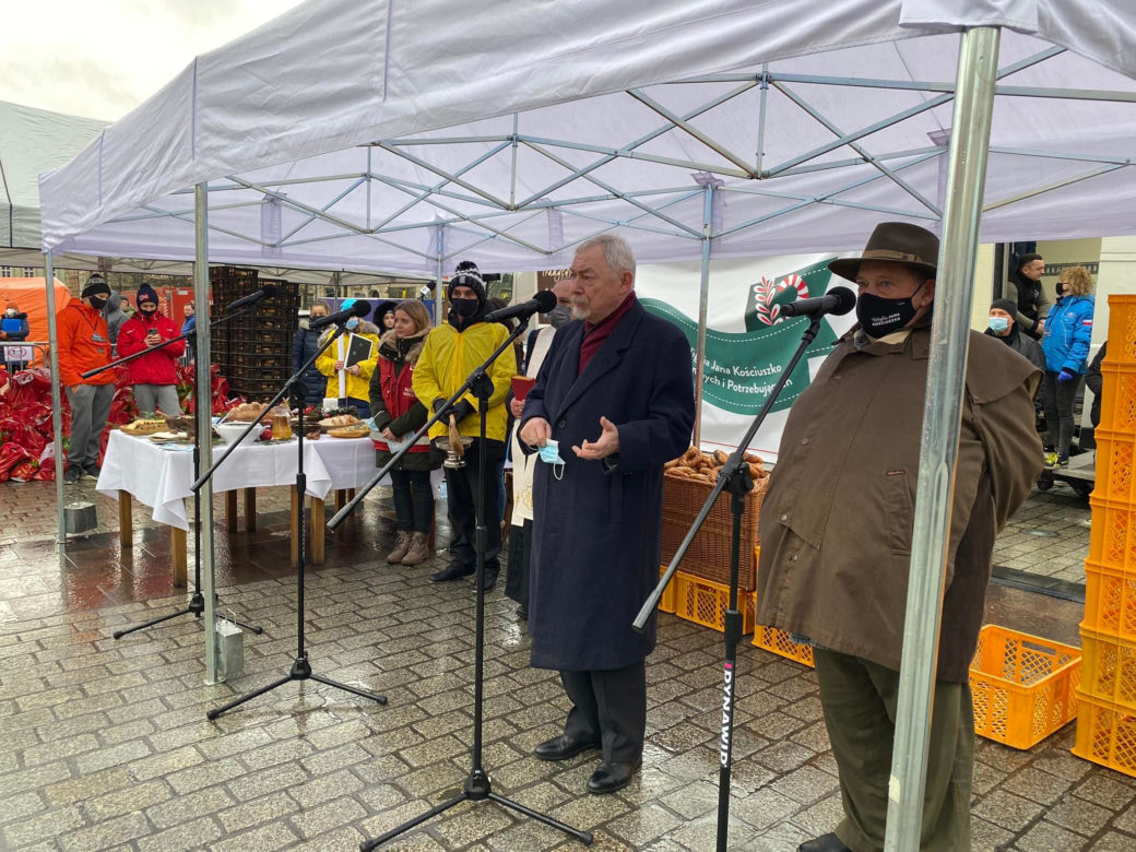 Wigilia dla bezdomnych i potrzebujących w Krakowie