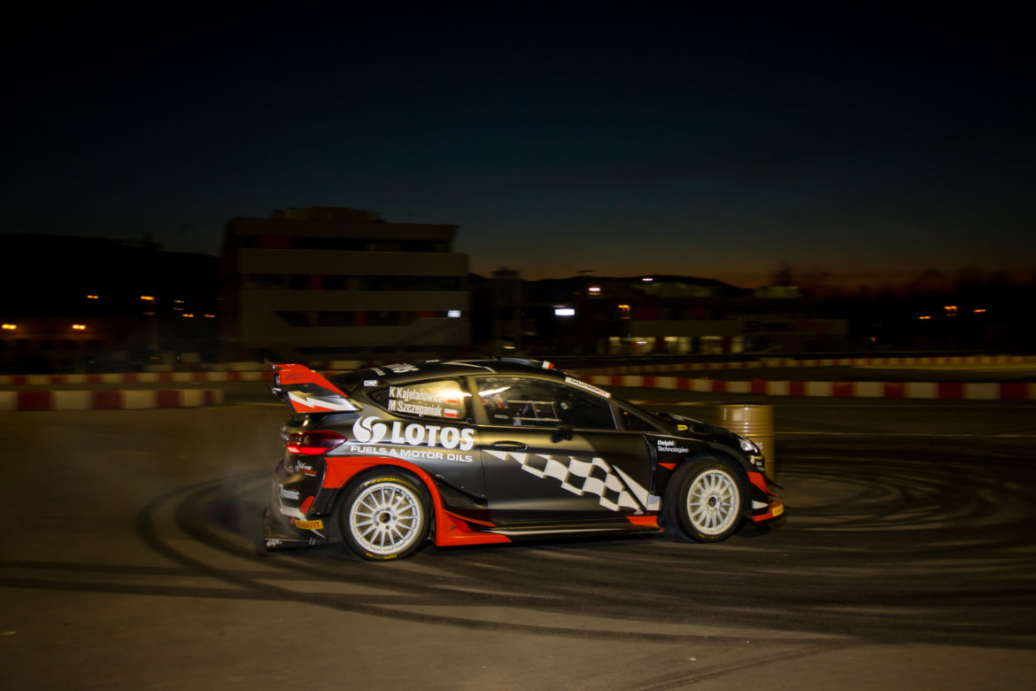 Ford Fiesta WRC Kajetana Kajetanowicza na 56. Rajd Barbórka