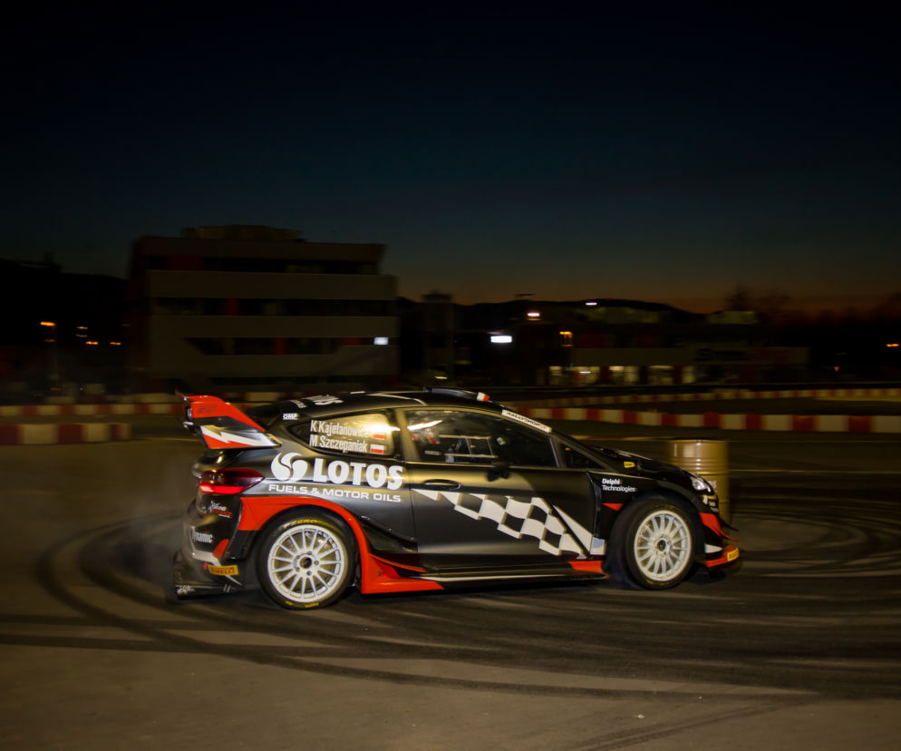 Ford Fiesta WRC Kajetana Kajetanowicza na 56. Rajd Barbórka