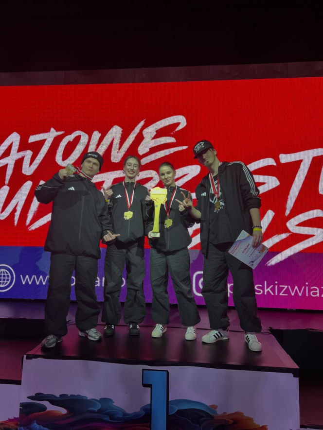 Sukces lubelskich tancerzy. LKS Breaking Dotsport z medalami