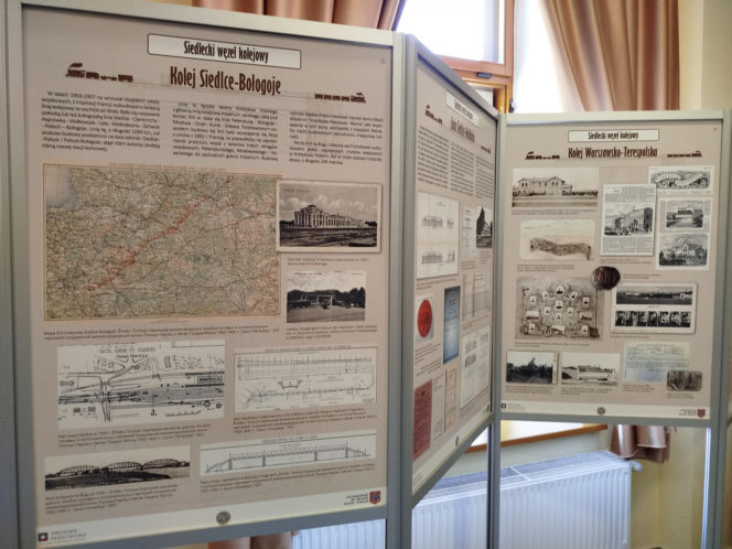 „Siedlecki Węzeł Kolejowy” – wystawa Archiwum Państwowego w Siedlcach