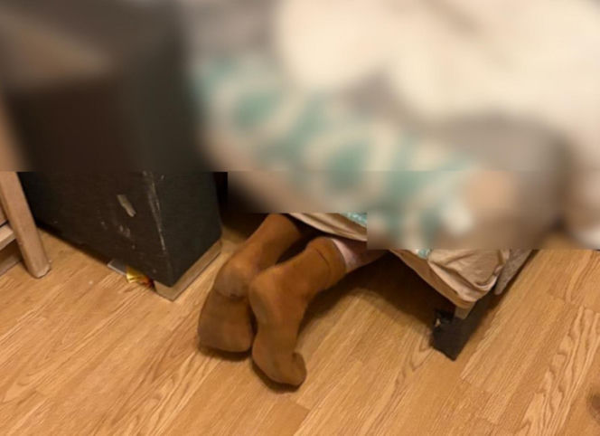 Nogi zdradziły przestępcę