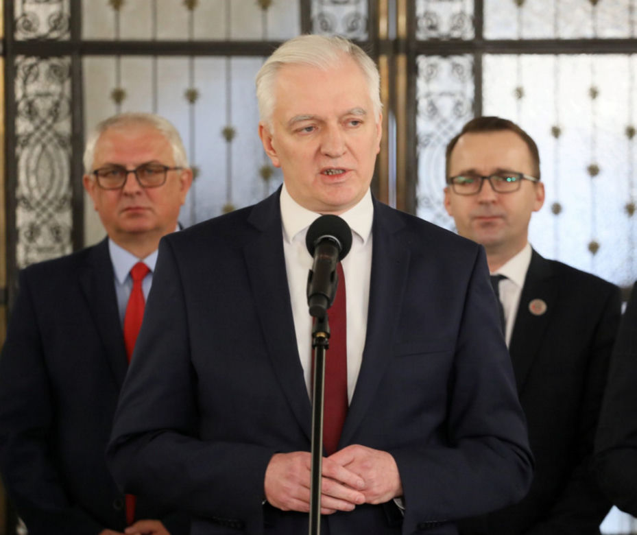 wicepremier Jaroslaw Gowin podal sie do dymisji