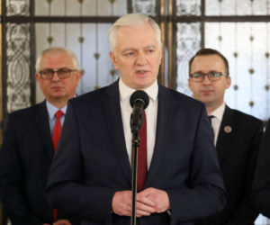 wicepremier Jaroslaw Gowin podal sie do dymisji