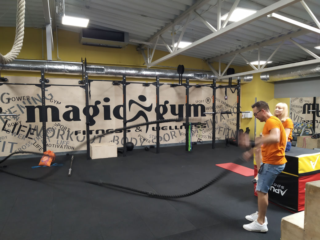 Eska Summer City w siłowni Magic Gym Fitness&Wellness