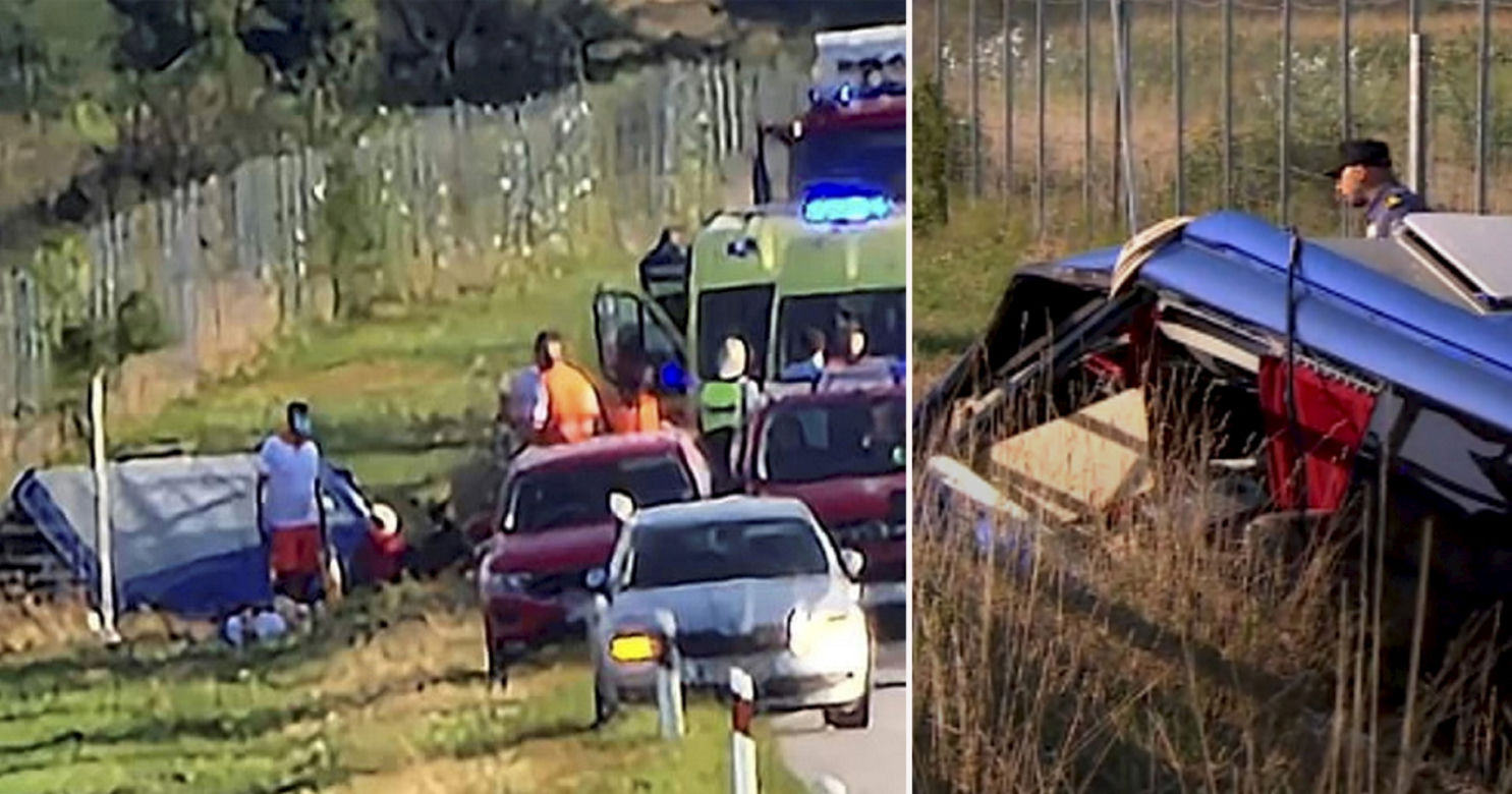 Tragiczny wypadek polskiego autokaru w Chorwacji