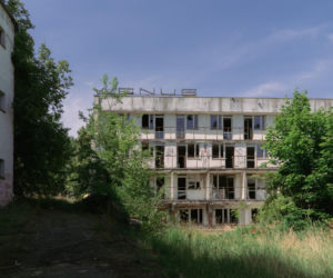 Ośrodek w Kiekrzu przed rozbiórką