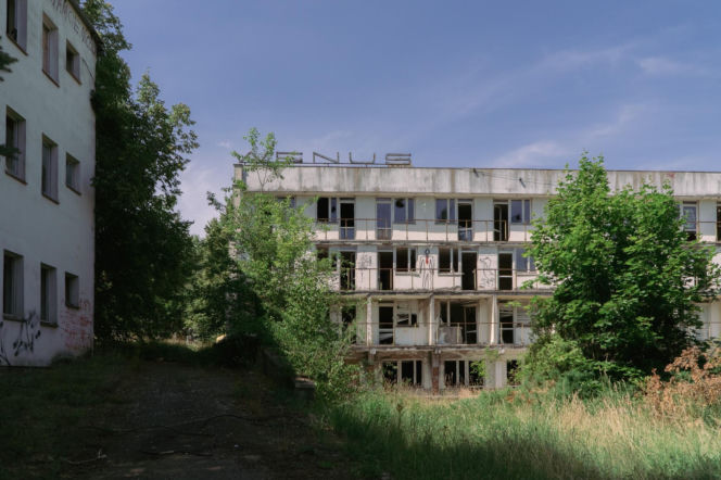 Ośrodek w Kiekrzu przed rozbiórką