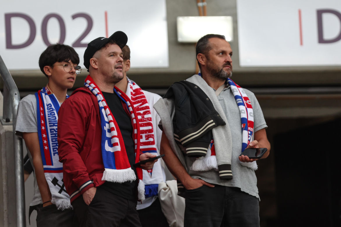 Górnik Zabrze - AS Monaco: Zdjęcia kibiców i zawodników z meczu eliminacji Ligi Konferencji