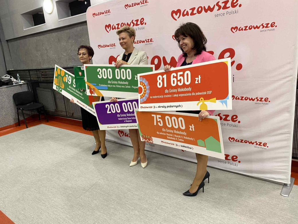 Kilkadziesiąt nowych inwestycji w powiecie siedleckim z dofinansowaniem Mazowsza