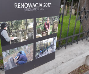 Kirkut pomalowany przez pseudo graficiarzy
