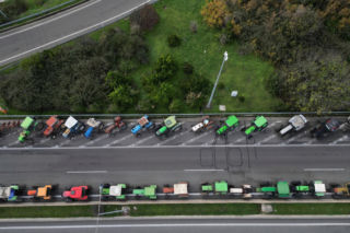 Protesty rolników w Europie