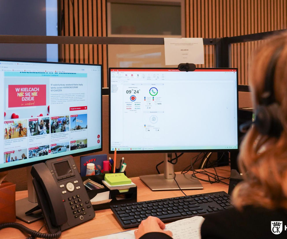 Jeden numer, by załatwić wszystko. W Kielcach ruszyło Miejskie Centrum Kontaktu