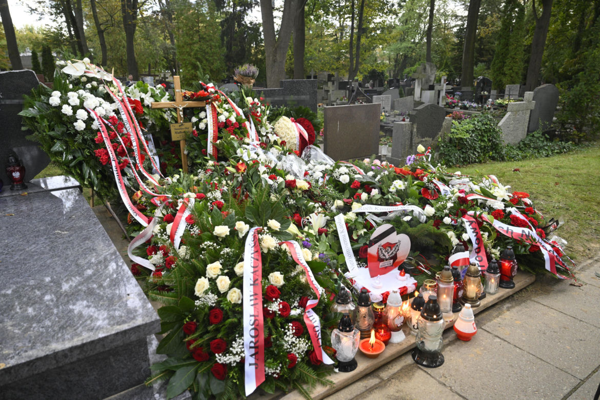 Tak wygląda grób ks. Małkowskiego