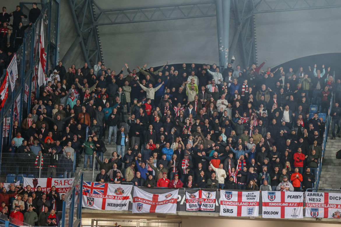 Lech Poznań - Sunderland: Zdjęcia kibiców i zawodników z meczu 3. kolejki fazy ligowej Ligi Europy 2026/27