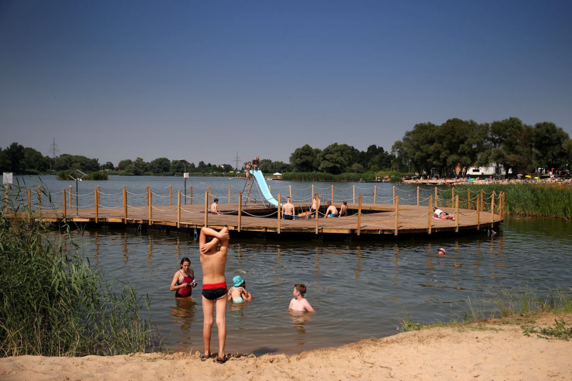 Otwarcie kąpieliska Przylasek Rusiecki