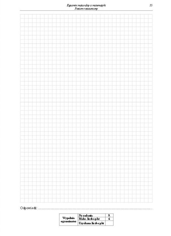 Matura 2014 matematyka poziom rozszerzony