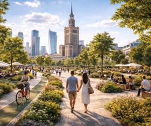 Centra miast bez samochodów. AI pokazuje, jak zmieni się Polska