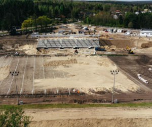 Remont stadionu Granatu w Skarżysku-Kamiennej