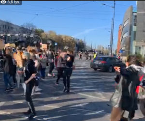 STRAJK KOBIET: w Łodzi rozpoczęły się kolejne protesty! [28.10.2020]