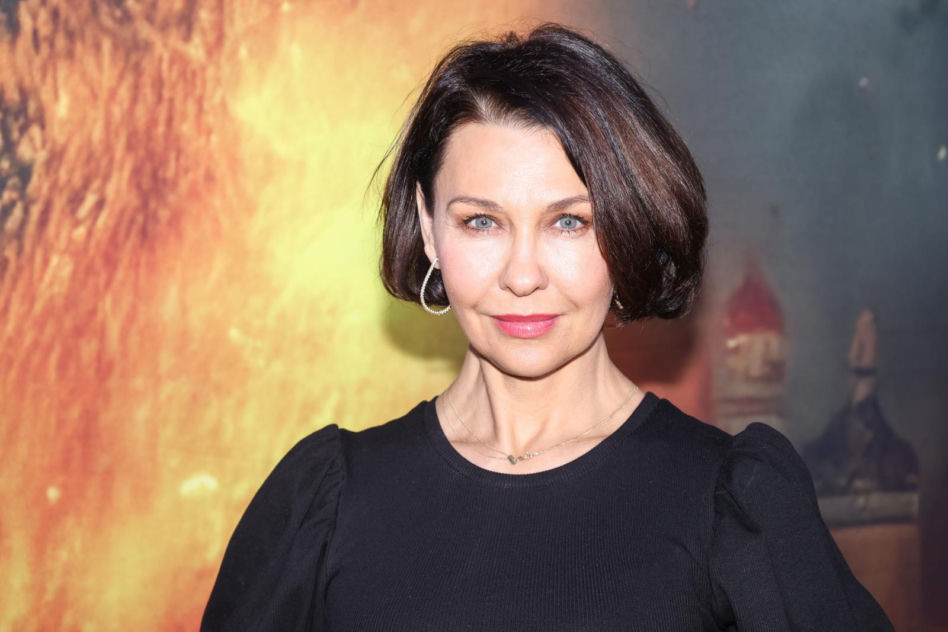Anna Popek na premierze filmu "Putin"