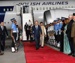 Donald Tusk w Indiach