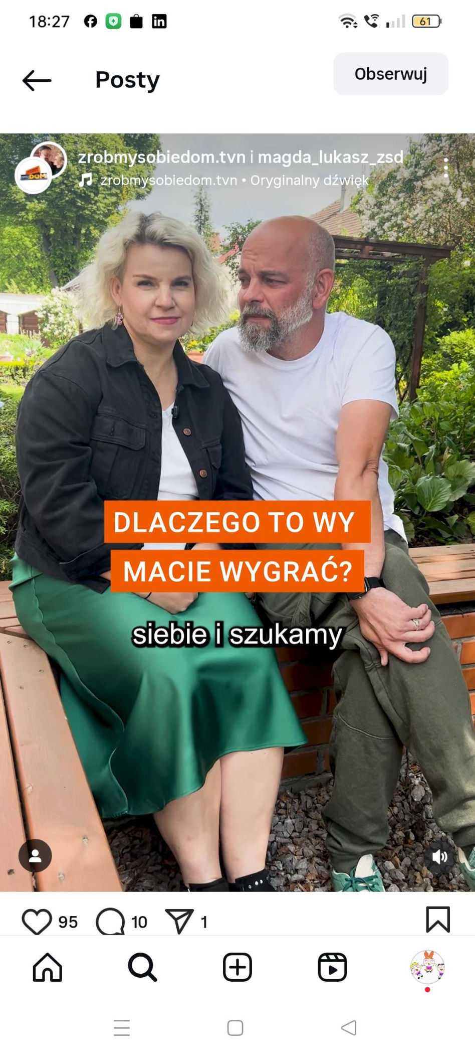 Para ze „Zróbmy sobie dom” nie wygrała finału, ale nie odpuszcza. "Jeśli uważacie, że zasłużyliśmy naszą ciężką pracą"