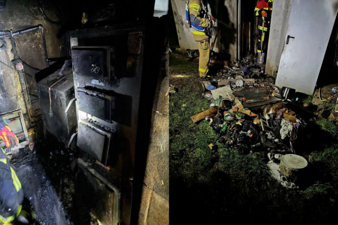 Grębocice. Pies uratował swojego właściciela przed pożarem [ZDJĘCIA]