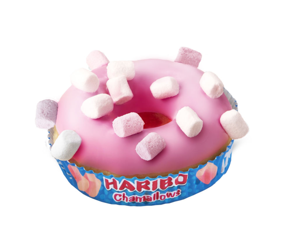 Donut z piankami Haribo