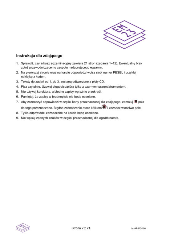 Matura 2023: angielski. Arkusze CKE i odpowiedzi. Poziom podstawowy [Formuła 2023]