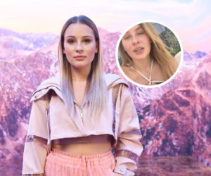 Andziaks siadła nad basenem w Dubaju i zwróciła się do fanów. Influencerka mówi o wybuchach