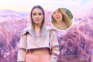 Andziaks siadła nad basenem w Dubaju i zwróciła się do fanów. Influencerka mówi o wybuchach