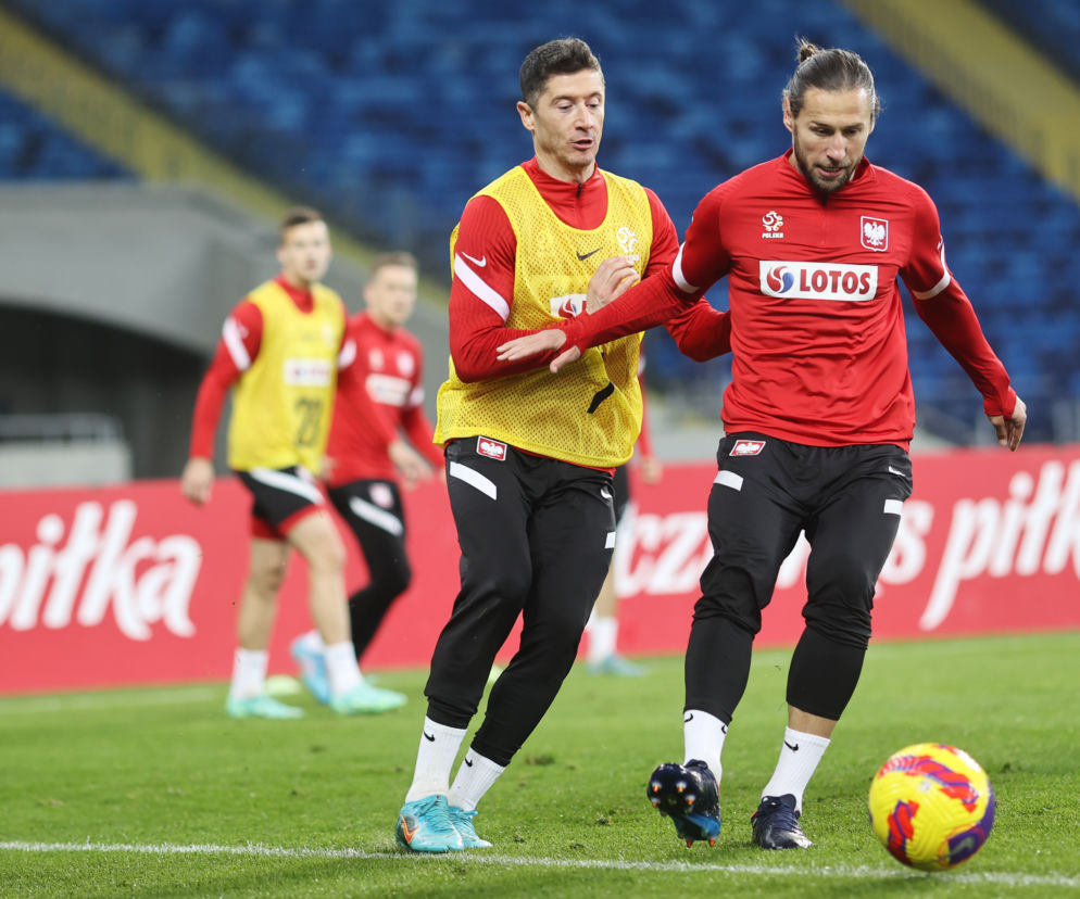 Grzegorz Krychowiak i Robert Lewandowski