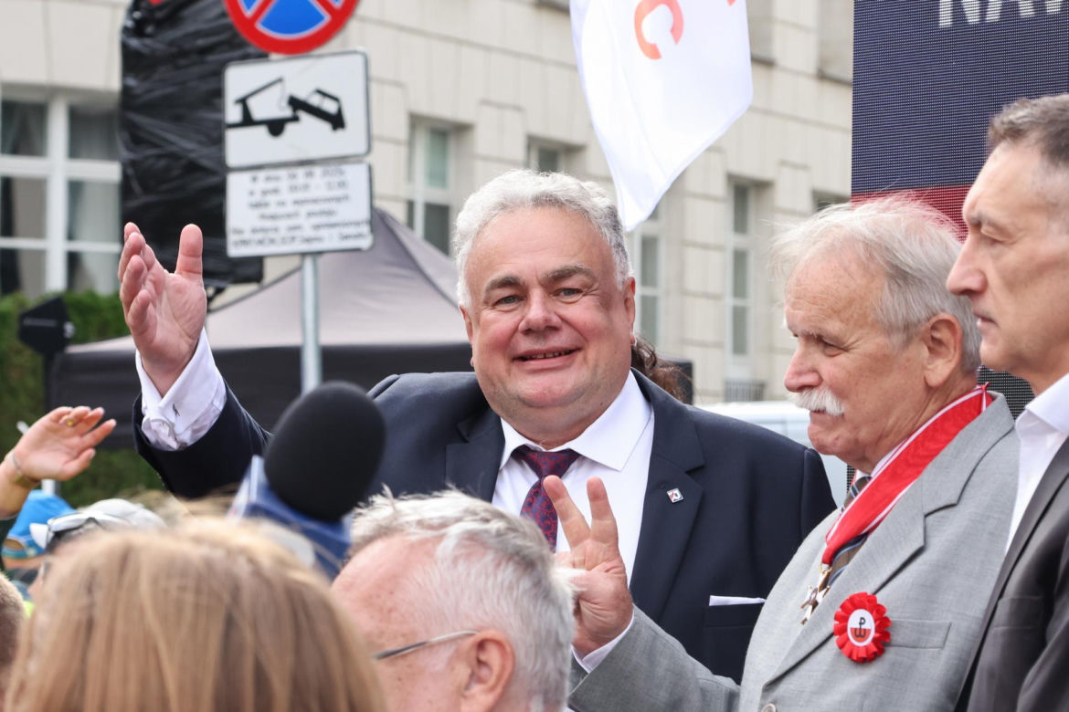 Karol Nawrocki prezydentem. Tłumy pod Sejmem