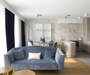 Eleganckie wnętrze apartamentu