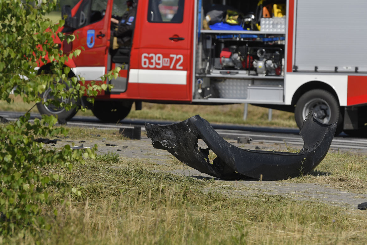 Wypadek w Elżbietowie. Zginęły dwie rodziny 