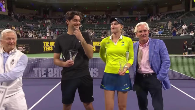 Jelena Rybakina zmolestowana na korcie?!