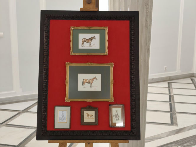 Wystawa obrazów posła Suskiego w sejmie