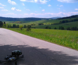 Rowerem w Bieszczady