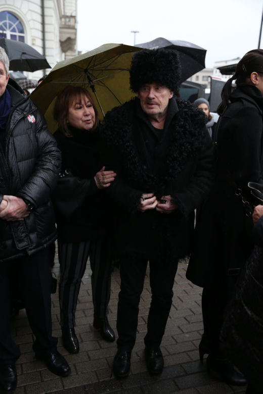 Pogrzeb Jerzego Gruzy. Żegnała go rodzina i przyjaciele.