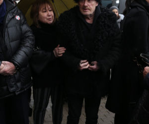 Pogrzeb Jerzego Gruzy. Żegnała go rodzina i przyjaciele.