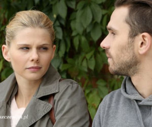Barwy szczęścia odc. 1086. Iwona (Izabela Zwierzyńska), Alek (Krzysztof Wach)