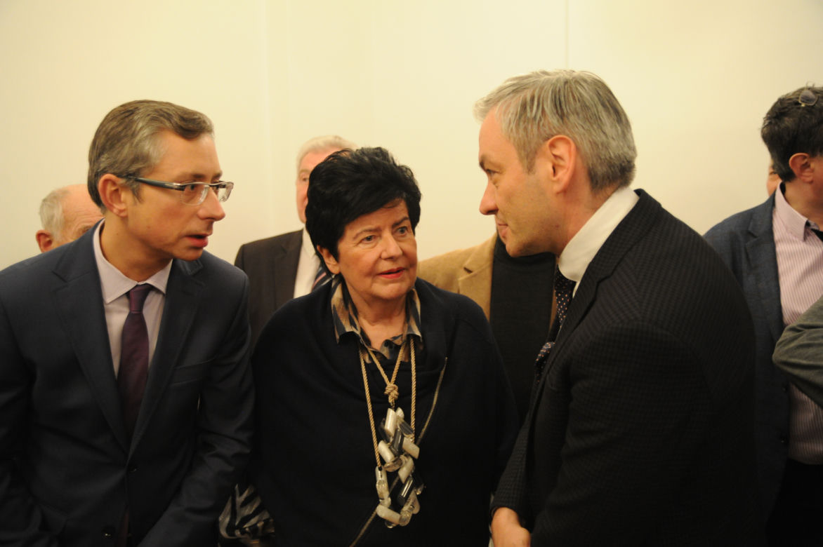 Otwarcie biura poselskiego Roberta Biedronia, Joanny Senyszyn i Marka Rutki w Słupsku