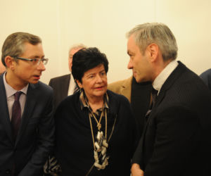 Otwarcie biura poselskiego Roberta Biedronia, Joanny Senyszyn i Marka Rutki w Słupsku
