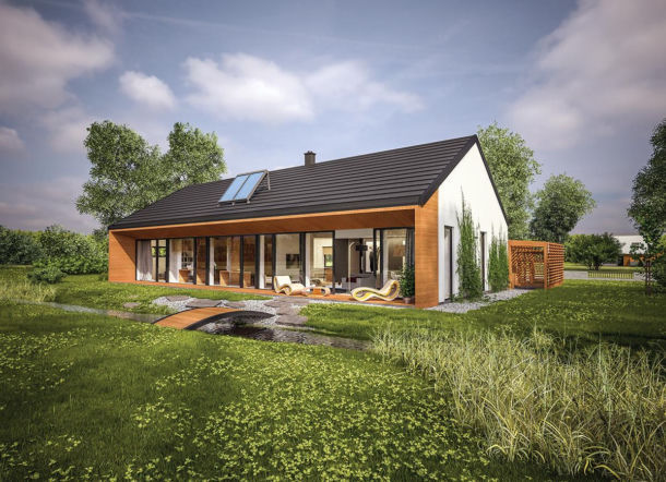 Murator, projekt domu Dom oszczędny, EC317a