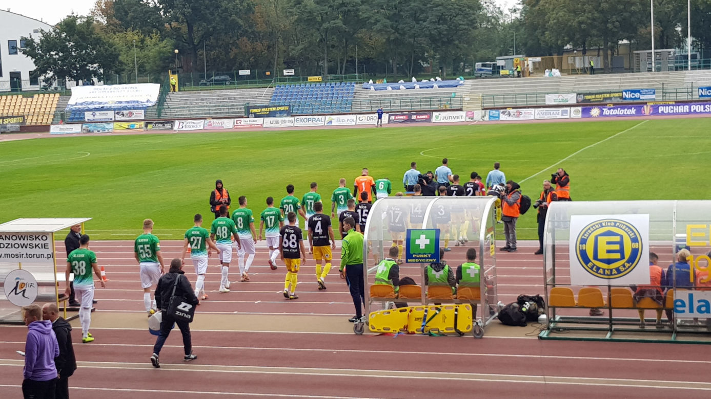 Elana Toruń - Radomiak Radom, 1/32 Totolotek Pucharu Polski