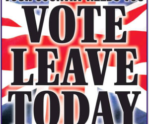 BREXIT okładki gazet