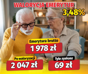 Waloryzacja emerytur